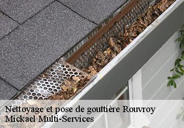 Nettoyage et pose de gouttière  rouvroy-02100 Mickael Multi-Services