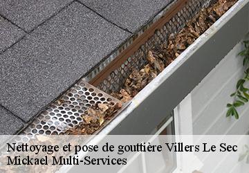 Nettoyage et pose de gouttière  villers-le-sec-02240 Mickael Multi-Services