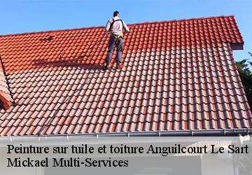 Peinture sur tuile et toiture  anguilcourt-le-sart-02800 Mickael Multi-Services